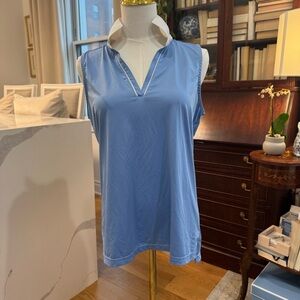Tuckernuck TNUCK SPORT Blue Sleeveless Top
